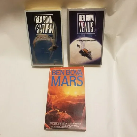 For fans of "The Ark" : 5 of Ben Bova's acclaimed Grand Tour scifi bks - Picture 11 of 12